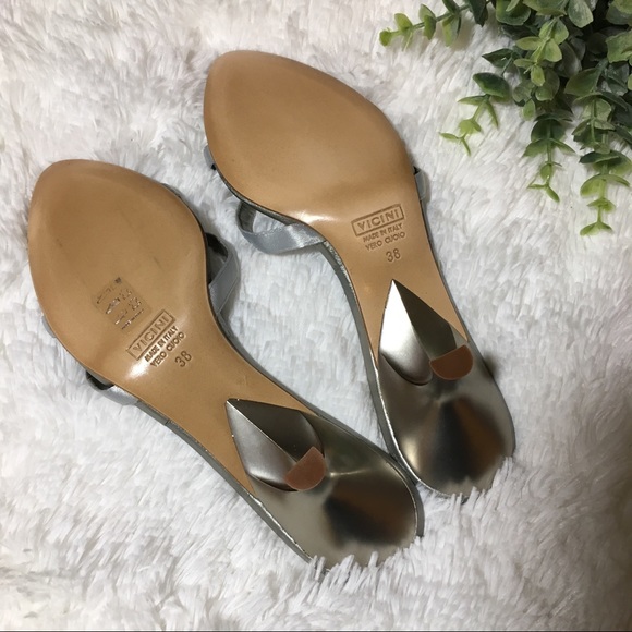 Giuseppe Zanotti Design | Silver Heels Size 38 (8) - Picture 6 of 8